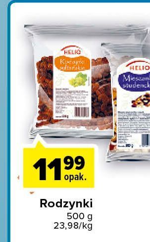 Rodzynki sułtańskie helio