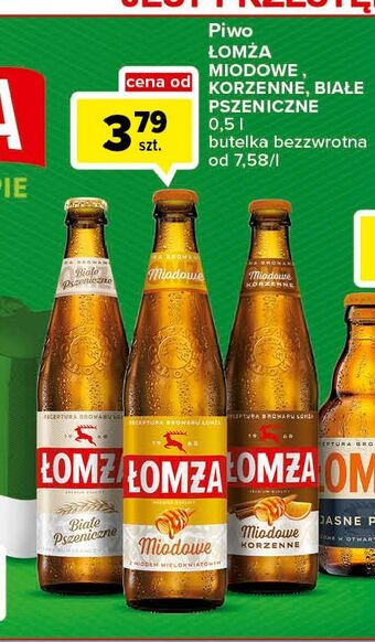 Carrefour Piwo łomża białe oferta