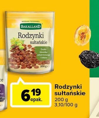 Carrefour Rodzynki sułtańskie bakalland oferta