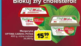 Carrefour Margaryna optima cardio potas oferta