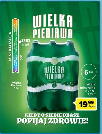 Carrefour Woda lecznicza wielka pieniawa oferta
