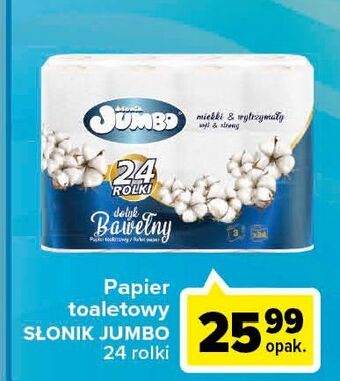Carrefour Papier toaletowy słonik jumbo oferta