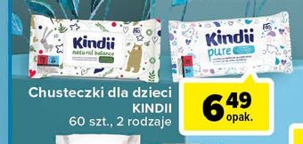 Carrefour Chusteczki wilgotne natural balance cleanic kindii oferta