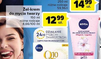 Żel-krem do mycia twarzy cera sucha i wrażliwa nivea face essentials