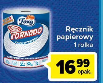 Carrefour Ręcznik kuchenny foxy tornado oferta