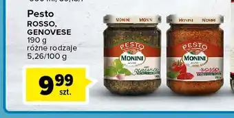 Carrefour Pesto rosso monini oferta