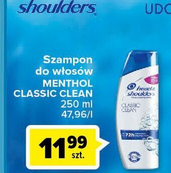 Carrefour Szampon do włosów classic clean head&shoulders oferta