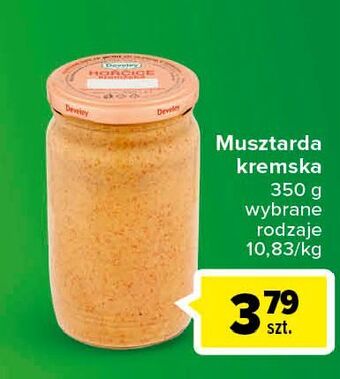 Carrefour Musztarda kremska develey oferta