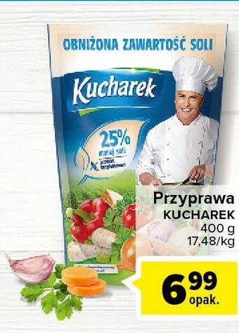 Carrefour Przyprawa do potraw mniej soli kucharek oferta