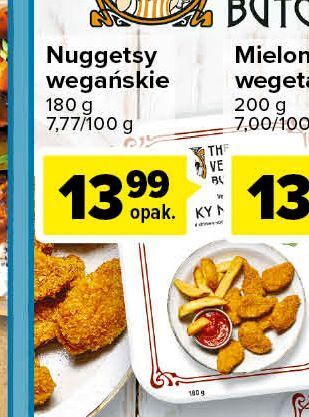 Carrefour Nuggetsy wegetariańskie the vegetarian butcher oferta