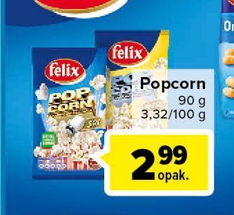 Carrefour Popcorn solony felix pop corn oferta