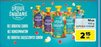 Carrefour Mus marchew-mango-jabłko drugie śniadanie oferta