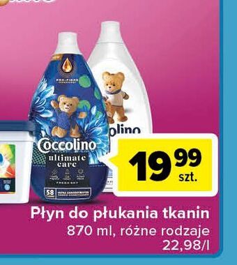 Carrefour Płyn do płukania fresh sky coccolino ultimate care oferta