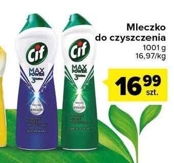 Carrefour Mleczko do czyszczenia spring fresh cif max power 3 action oferta