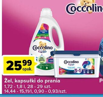 Carrefour Kapsułki do prania color coccolino care oferta