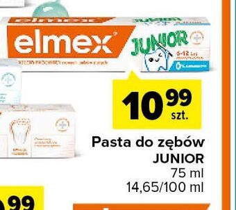 Carrefour Pasta do zębów 6-12 lat elmex junior oferta