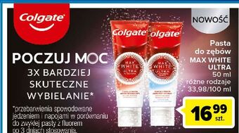 Carrefour Pasta do zębow colgate max white ultra freshness pearls oferta