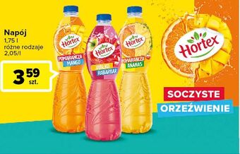 Carrefour Napój jabłko-rabarbar hortex oferta