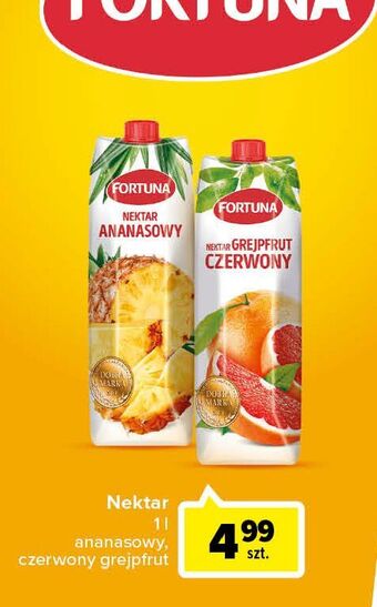 Carrefour Nektar ananasowy fortuna oferta