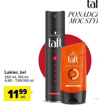 Carrefour Lakier do włosów taft power oferta