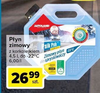 Carrefour Płyn do spryskiwaczy zimowy -22 psik autoland oferta