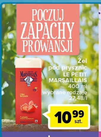 Carrefour Żel pod prysznic truskawka le petit marseillais oferta