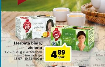 Carrefour Herbata white citrus teekanne world special teas oferta