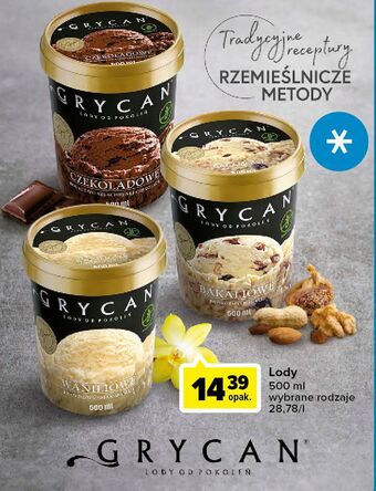 Carrefour Lody waniliowe grycan oferta