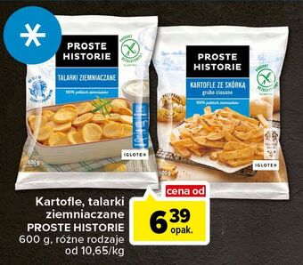 Carrefour Kartofle ze skórką grubo ciosane iglotex proste historie oferta