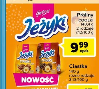 Carrefour Ciastka dark jeżyki coolki oferta