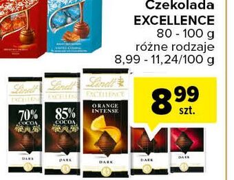 Carrefour Czekolada 85 % cacao lindt excellence oferta