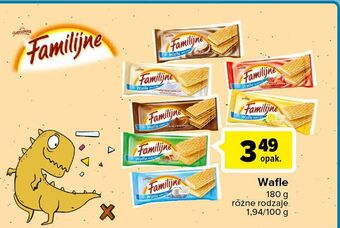 Carrefour Wafle kokosowe jutrzenka familijne oferta