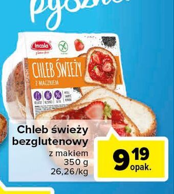 Carrefour Chleb z makiem bezglutenowy incola oferta