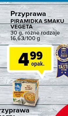 Carrefour Piramidka smaku do rosołu vegeta natur oferta