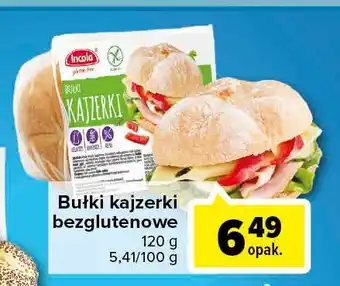 Carrefour Kajzerka bezglutenowa incola oferta