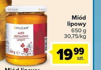 Carrefour Miód lipowy huzar oferta