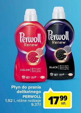 Carrefour Płyn do prania perwoll renew black oferta