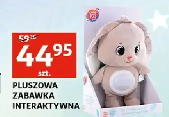 Auchan Zabawka pluszowa one two fun oferta