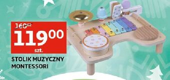 Auchan Stolik muzyczny montessori oferta