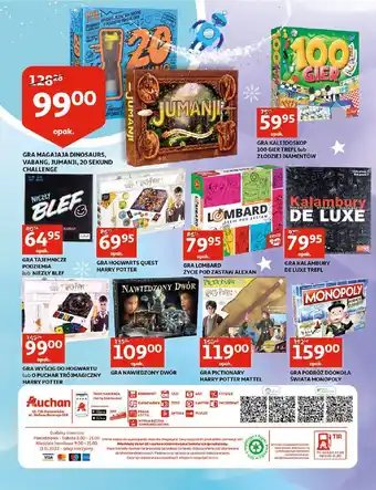 Auchan Gra planszowa jumanji spin master oferta