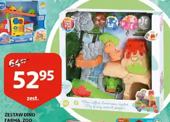 Auchan Zestaw zoo one two fun oferta