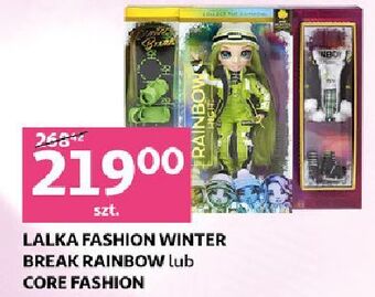 Auchan Lalka rainbow high winter break oferta