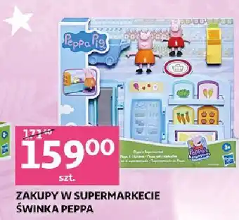 Auchan Zakupy w supermarkecie świnka peppa hasbro oferta