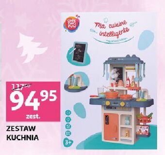 Auchan Kuchnia drewniana one two fun oferta
