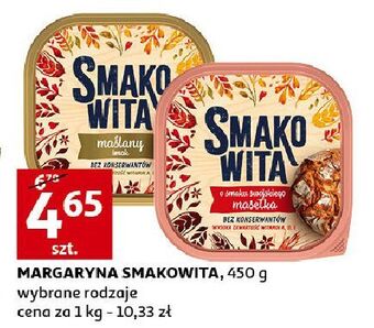Auchan Margaryna smakowita ze swojskim masełkiem oferta