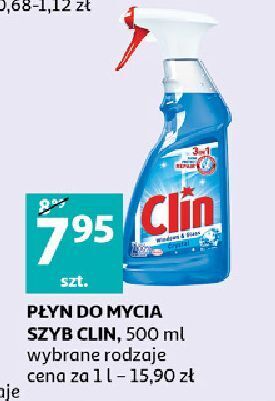 Auchan Płyn do mycia szyb crystal clin windows & glass oferta