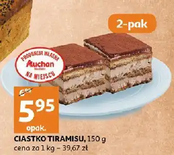 Auchan Ciastko tiramisu auchan oferta