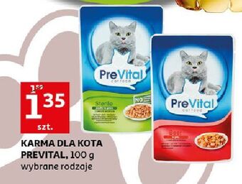 Auchan Karma dla kota sterile prevital oferta