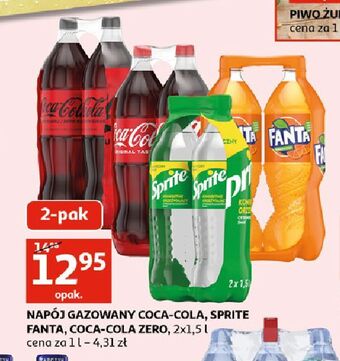 Napój pomarańczowy fanta