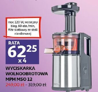 Auchan Wyciskarka mso 12 mpm product oferta